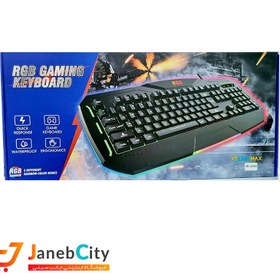 تصویر کیبورد گیمینگ وان مکس مدل OM-G5600 ONE MAX OM-G5600 RGB GAMING KEYBOARD