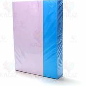 تصویر کاغذA4سرنسخه عمودی رنگ آبی بسته ۵۰۰برگی 