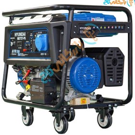 تصویر موتور برق بنزینی استارتی 7.7 کیلو وات هیوندای مدل HG7727-PG HYUNDAI HG7727-PG 7.700 Wat Inverter Generator