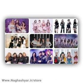 تصویر فتوکارت Black Pink 03 