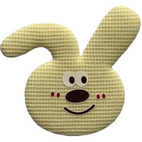 تصویر تکه دوزی خرگوش رنگی 