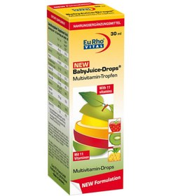 تصویر قطره نیو بیبی جویس یوروویتال ۳۰ میلی لیتر EuRho Vital New Baby Juice Drops 30 ml