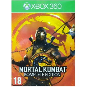 تصویر بازی mortal kombat compelet مخصوص xbox 360 