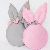 تصویر کوسن فانتزی خرگوش اتاق کودک bunny cushion