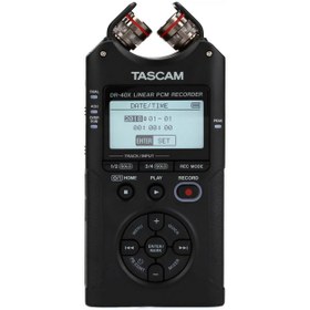 تصویر رکوردر ضبط کننده صدا دستی تسکم مدل DR-40X ا TASCAM DR-40X TASCAM DR-40X
