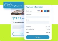 تصویر دانلود ادآن PayPal Recurring Payments برای جت فرم بیلدر 