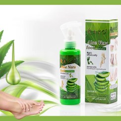 تصویر اسپری لایه بردار ترک پا راکو مدل آلوورا RAKO Aloe Vera Foot exfoliator