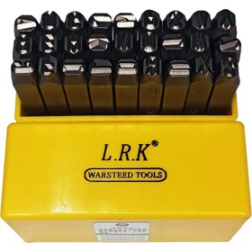 تصویر سنبه حروف کوب ال آر کی سایز 6 میلیمتر 