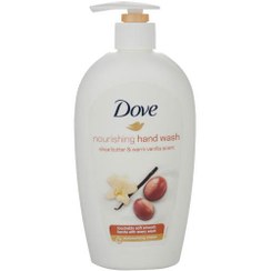 تصویر مایع دستشویی کرمی داو با رایحه شی باتر و وانیل حجم 500 میلی لیتر Dove Han washing Shea Butter and Warm Vanilla Scent 500 ml