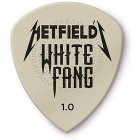 تصویر پیک گیتار DUNLOP HETFIELD’S WHITE FANG CUSTOM FLOW PICK 1.0mm 