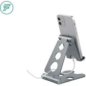 تصویر پایه نگهدارنده موبایل پاورولوژی مدل Powerology Simpl Foldable Stand 