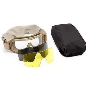 تصویر عینک طوفان سه لنز ESS 