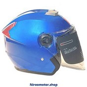 تصویر کلاه کاسکت بدون فک EK آبی 