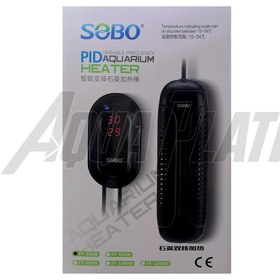 تصویر بخاری و گرمکن هوشمند آب اکواریوم آلارم دار sobo مدل ff-300w 