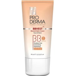 تصویر بی بی کرم پرودرما بژ روشن SPF 40 ظرفیت 40 میلی لیتر بی بی کرم پرودرما بژ روشن SPF 40 ظرفیت 40 میلی لیتر