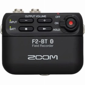 تصویر رکوردر ضبط کننده صدا و میکروفون یقه ای زوم مدل F2-BT Zoom F2-BT