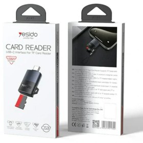 تصویر رم ریدر تایپ سی یسیدو YESIDO مدل GS37 RAM Reader Type C YESIDO Model GS37