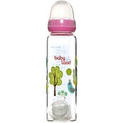 تصویر شیشه شیر پیرکس بیبی لند کد 440 مناسب نوزادان 6 تا 18 ماهگی 240 میلی لیتر ا Baby Land Bottle Pyrex Code 440 For 6-18 Months 240 Ml Baby Land Bottle Pyrex Code 440 For 6-18 Months 240 Ml