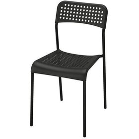 تصویر صندلی مشکی ایکیا مدل IKEA ADDE ا IKEA ADDE chair black IKEA ADDE chair black
