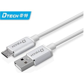 تصویر کابل تبدیل USB به Micro-USB دیتک مدل Dtech DT-T0013 با طول 0.5 متر 