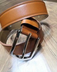 تصویر کمربند مردانه دو رو چرم طبیعی گاوی اعلا 