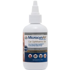 تصویر پاککننده چشم حساس گربه MicrocynAH Cat ophthalmic gel