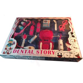 تصویر ست اسباب بازی دندانپزشکی کودک مدل 1013-1014 