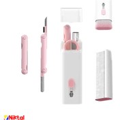 تصویر کیت تمیز کننده مدل Q6E آبی کیت تمیز کننده لپ تاپ قطعات حساس الکترونیکی متفرقه آبی