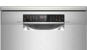 تصویر ماشین ظرفشویی بوش 13 نفره مدل SMS6HMI27Q / SMS6HMW27Q Bosch SMS6HM27Q Serie 6 Free-Standing Dishwasher Steel Home Connect EcoSilence Drive