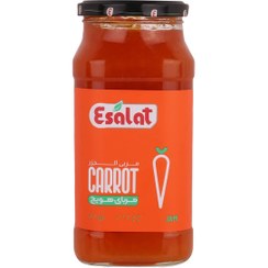 تصویر مربا هویج شیشه ای اصالت 750 گرمی 