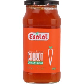 تصویر مربا هویج شیشه ای اصالت 750 گرمی 