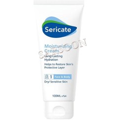 تصویر کرم مرطوب کننده سری کیت مناسب پوست خشک و حساس Sericate Moisturizing Cream For Dry And Sensitive Skin 