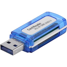 تصویر رم ریدر 4 کاره قابلیت تبدیل رم میکرو به USB2.0 در طرح رنگ مختلف 