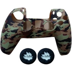 تصویر محافظ دسته بازی پلی استیشن ۴ مدل Army0010 