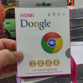 تصویر دانگل HDMI برای انتقال تصویر از گوشی به تلوزیون و ... 