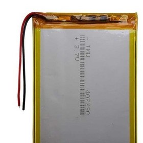 تصویر باتری لیتیوم پلیمر با ظرفیت 4000mAh سایز 407290 