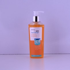 تصویر ژل شستشوی پوست معمولی و خشک نئودرم 