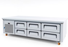 تصویر فریزر و یخچال زیر گریل (6 کشو)190 