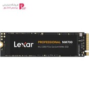 تصویر حافظه SSD لکسار NM700 M.2 ظرفیت 512 گیگابایت LEXAR NM700 512GB M.2 2280 SSD Drive