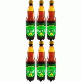 تصویر نوشیدنی مالت بدون الکل لیمو ایستک حجم 1 لیتر بسته 6 عددی Lemongrass non-alcoholic malt drink, volume 1 liter, 6-pack