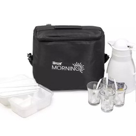 تصویر پک صبحانه خوری دو نفره تاپکو مدل مورنینگ - کرم 