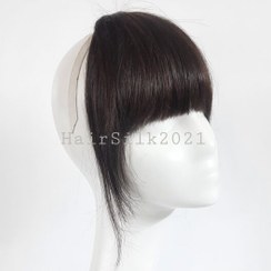 تصویر چتری طبیعی مو زنانه (کد:3005) - چتری کوچک / طبیعی Women's hair bangs (code:3005)