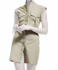 تصویر پیراهن مجلسی آستین حلقه‌ای زنانه کوتون مدل 5SAK80182UW 