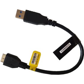 تصویر کابل هارد USB 3.0 به طول 0.3 متر Black USB 3.0 Hard Cable 0.3M