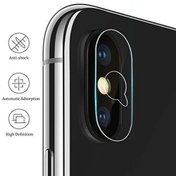 تصویر گلس محافظ لنز دوربین گوشی اپل مناسب مدل iPhone X /iPhone XS Apple phone camera lens protection glass suitable for iPhone X / iPhone XS