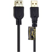 تصویر کابل افزایش طول USB2.0 پی نت مدل GOLD طول 3 متر 