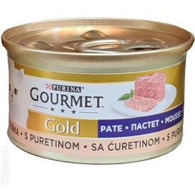 تصویر کنسرو گورمت 85 گرمی - خورشتی بوقلمون و اردک Gourmet 85gr