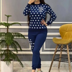 تصویر ست بلوز و شلوار زنانه مدل بابونه Boloz va shalvar rahati zanane