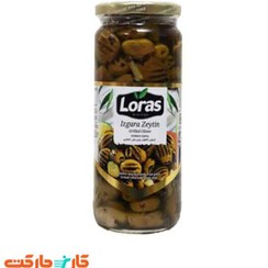 تصویر زیتون کبابی لوراس 730 گرم ترکیه Loras Grilled Olives 730 gr