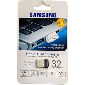 تصویر فلش مموری Samsung Fit ا Samsung Fit USB 2.0 Flash Memory - 32GB Samsung Fit USB 2.0 Flash Memory - 32GB